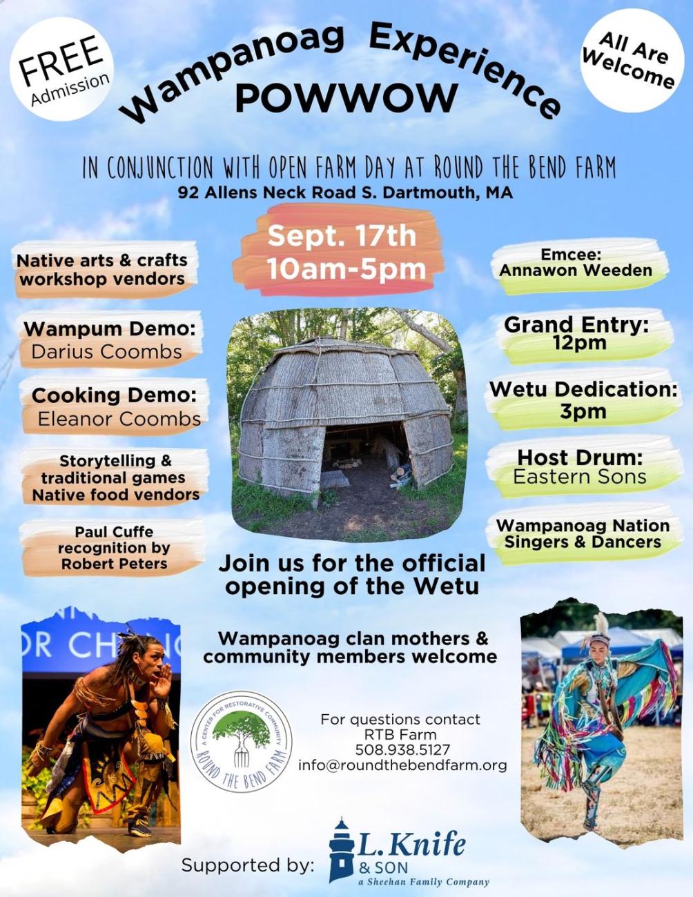 Wampanoag Experience Powwow Historical Preservation & Heritage Commission