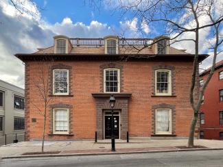 Old State House, Providence (from Benefit Street, January 2021)