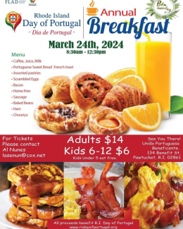 RI Day of Portugal Annual Breakfast