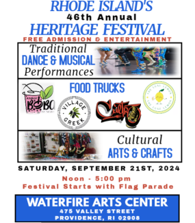 46th RI Heritage Festival Flyer