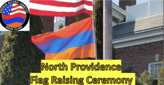 Armenian Flag Raising North Providence 