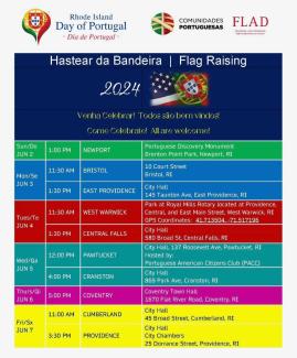 Portugal Flag Raising 