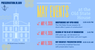 May Events at the OSH