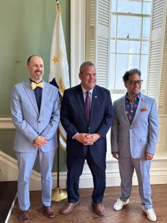 Secretary Amore, Joe Wilson, Jeff Emidy