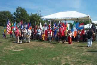flag parade 2002