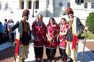 group photo of dancers